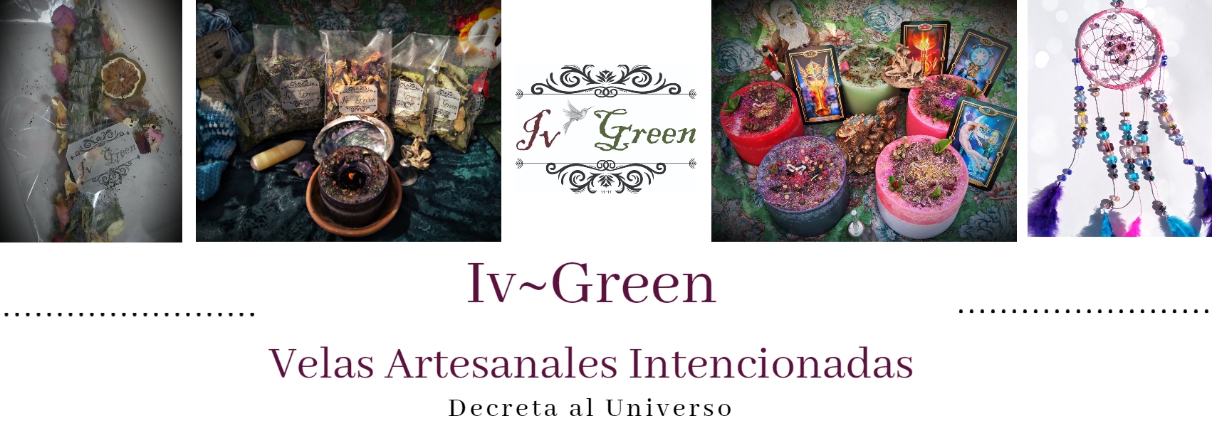 Iv Green Velas Artesanales Intencionadas